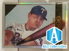 2020 Topps Gallery Rainbow Foil SHIN-SOO CHOO #125 Texas Rangers SP